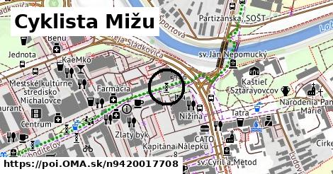 Cyklista Mižu