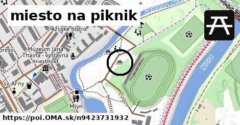 miesto na piknik