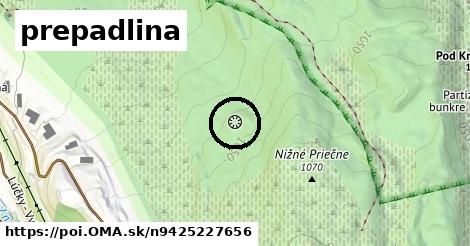 prepadlina