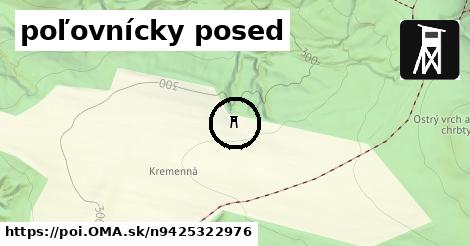 poľovnícky posed