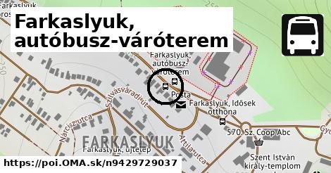 Farkaslyuk, autóbusz-váróterem