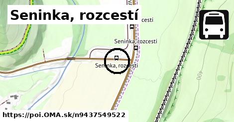 Seninka, rozcestí