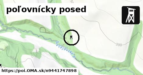 poľovnícky posed