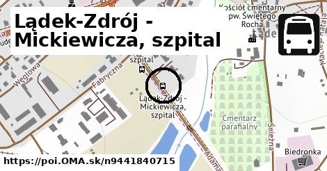 Lądek-Zdrój - Mickiewicza, szpital