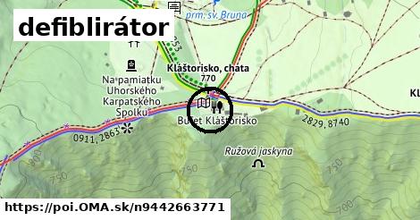 defiblirátor