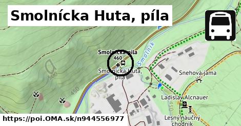 Smolnícka Huta, píla