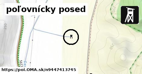 poľovnícky posed