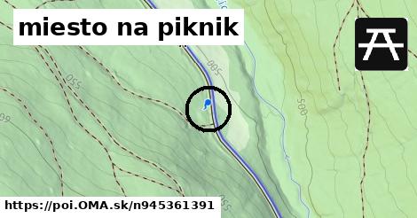 miesto na piknik