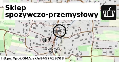 Sklep spożywczo-przemysłowy