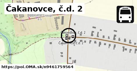 Čakanovce, č.d. 2