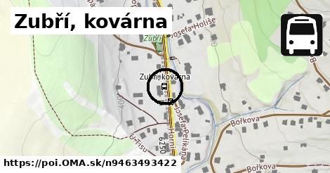 Zubří, kovárna