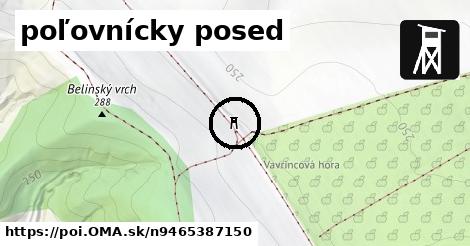 poľovnícky posed