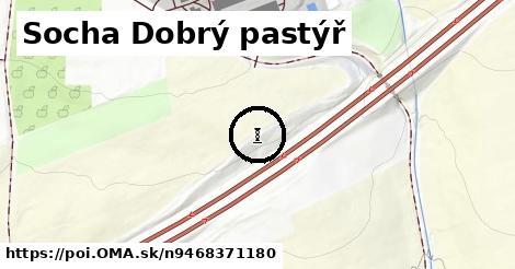 Socha Dobrý pastýř