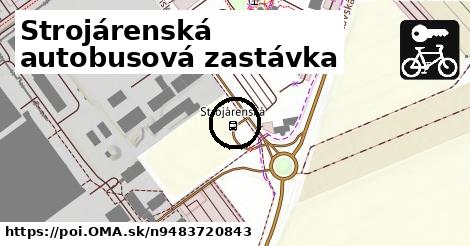 Strojárenská autobusová zastávka