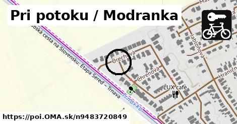 Pri potoku / Modranka