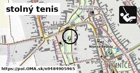 stolný tenis