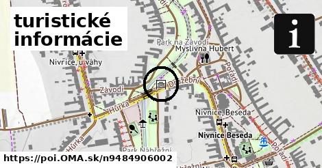 turistické informácie