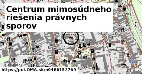 Centrum mimosúdneho riešenia právnych sporov