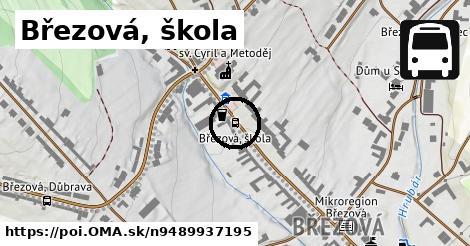 Březová, škola