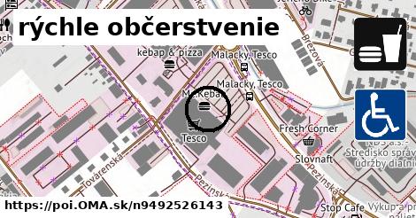 rýchle občerstvenie