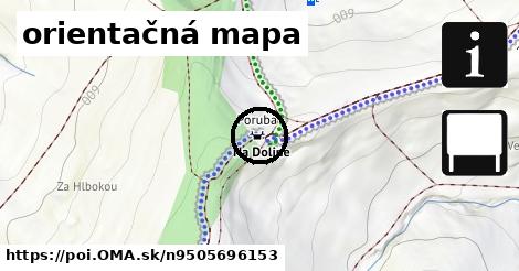 orientačná mapa