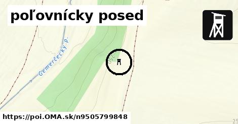 poľovnícky posed