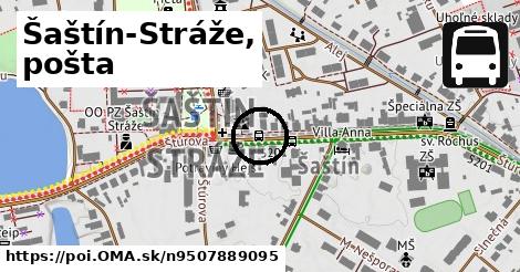 Šaštín-Stráže, pošta