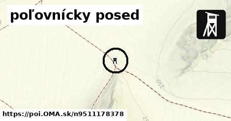 poľovnícky posed