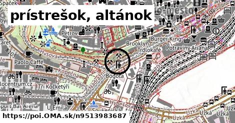 prístrešok, altánok