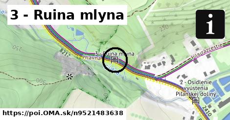 3 - Ruina mlyna