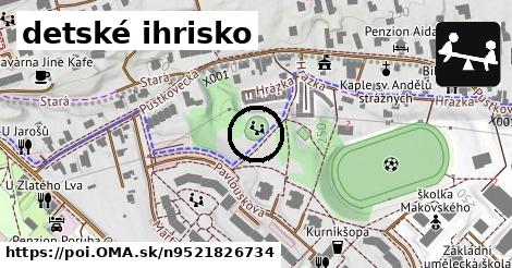 detské ihrisko