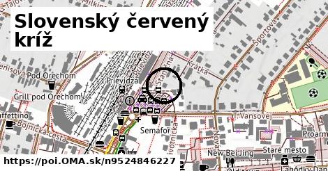 Slovenský červený kríž