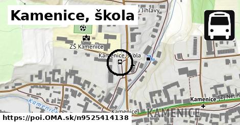 Kamenice, škola