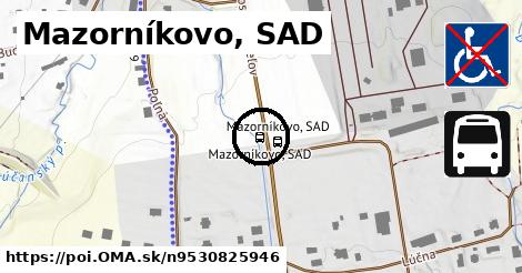 Mazorníkovo, SAD