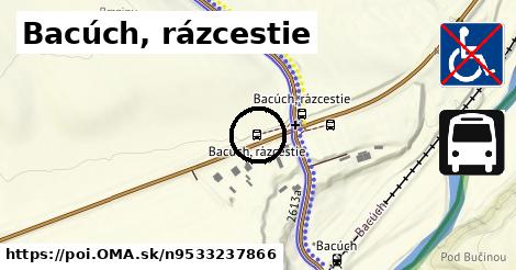 Bacúch, rázcestie