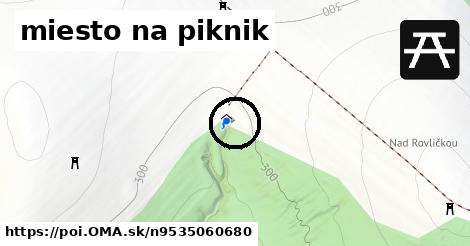 miesto na piknik