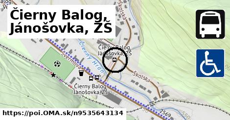 Čierny Balog, Jánošovka, ZŠ