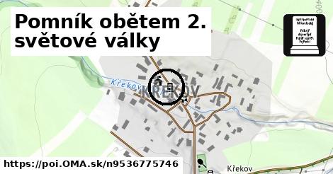 Pomník obětem 2. světové války