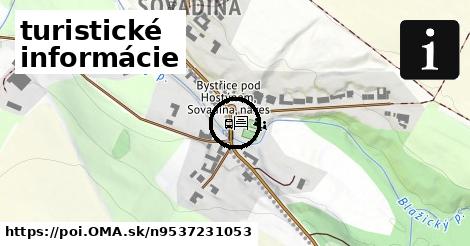 turistické informácie