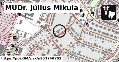 MUDr. Július Mikula