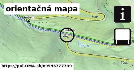 orientačná mapa