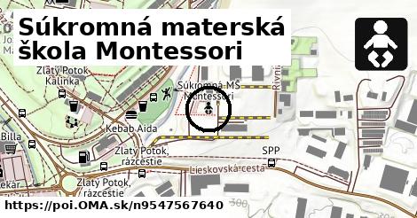 Súkromná materská škola Montessori