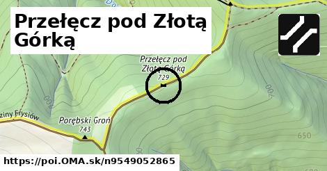 Przełęcz pod Złotą Górką