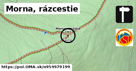 Morna, rázcestie