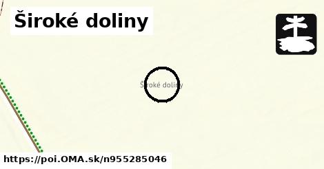 Široké doliny