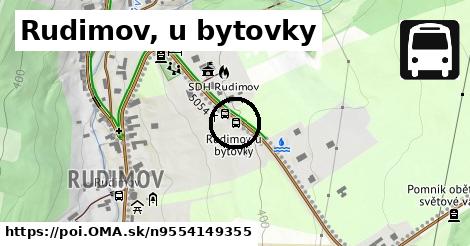 Rudimov, u bytovky