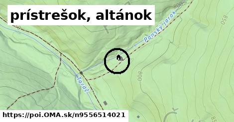 prístrešok, altánok