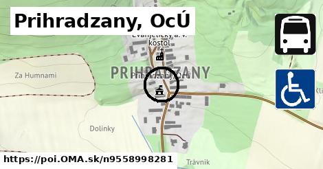 Prihradzany, OcÚ