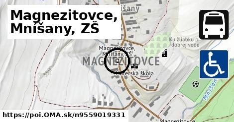 Magnezitovce, Mníšany, ZŠ