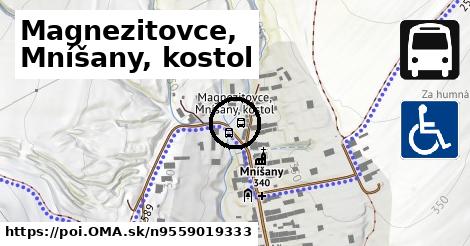 Magnezitovce, Mníšany, kostol